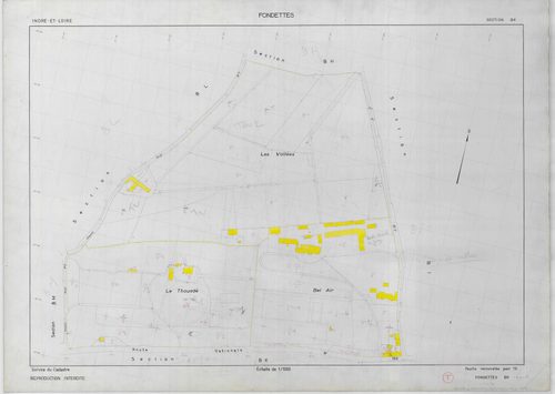 Section BK, feuille 1a