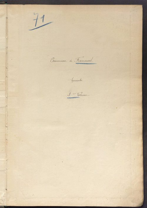 Matrice des propriétés non bâties, fol. 601 à 1200.
