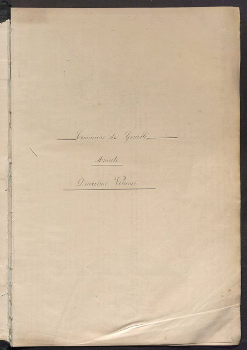 Matrice des propriétés non bâties, fol. 1 à 600.