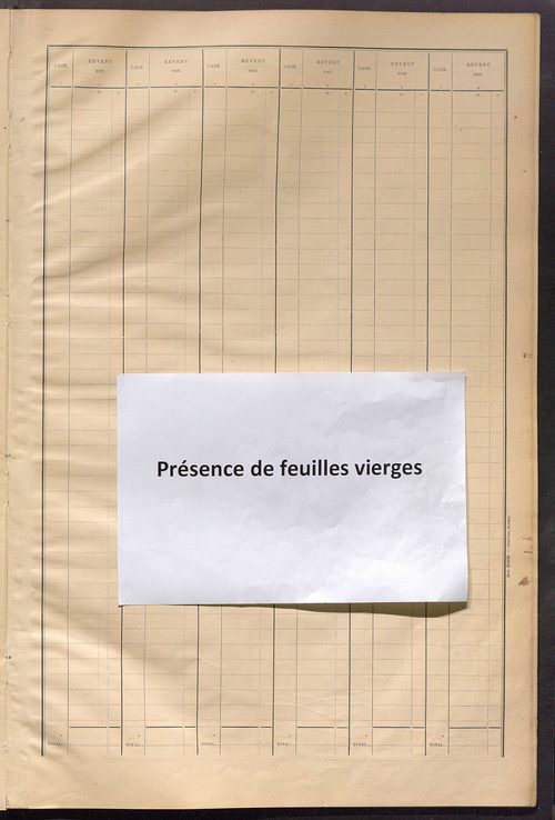 Matrice des propriétés bâties ; récapitulation ; table alphabétique des propriétaires.