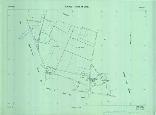 Section ZE, planche extension Channay-sur-Lathan