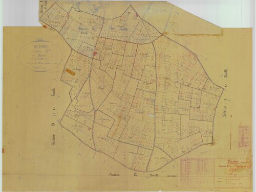 Section D, feuille 1