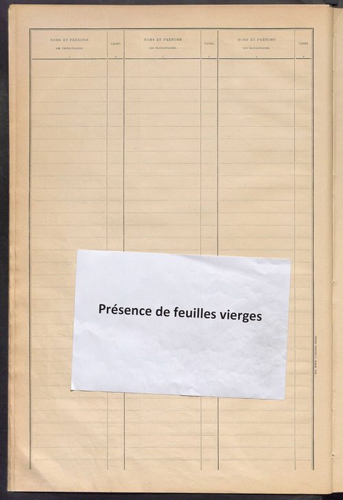 Matrice des propriétés bâties ; récapitulation ; table alphabétique des propriétaires.
