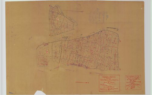 Section B, feuille 1a, et A, feuille 3b