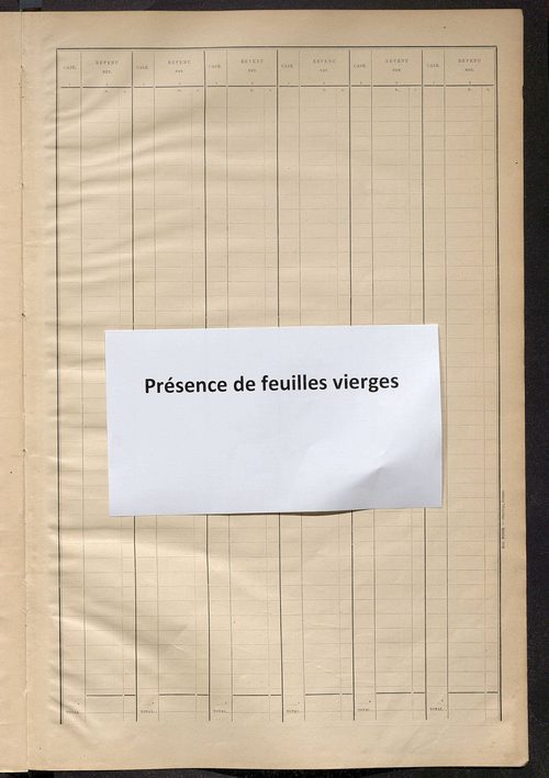 Matrice des propriétés bâties ; récapitulation ; table alphabétique des propriétaires.