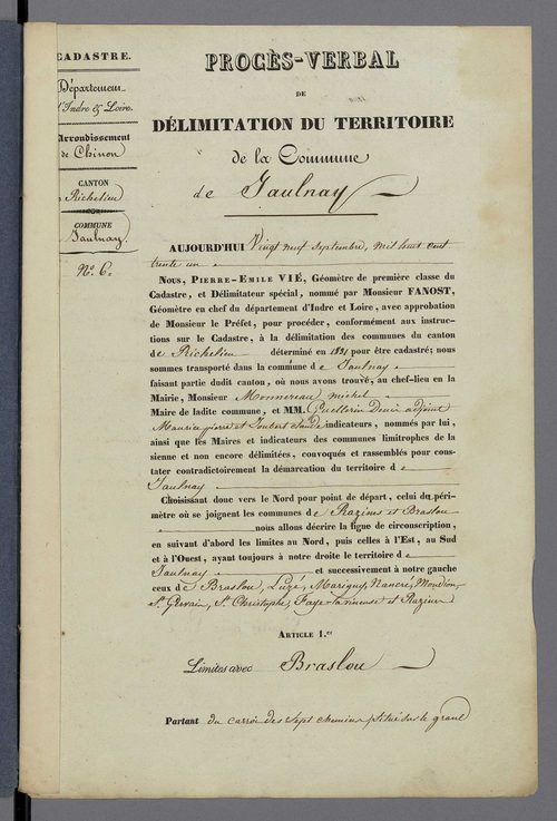 Jaulnay (1831, 1953)