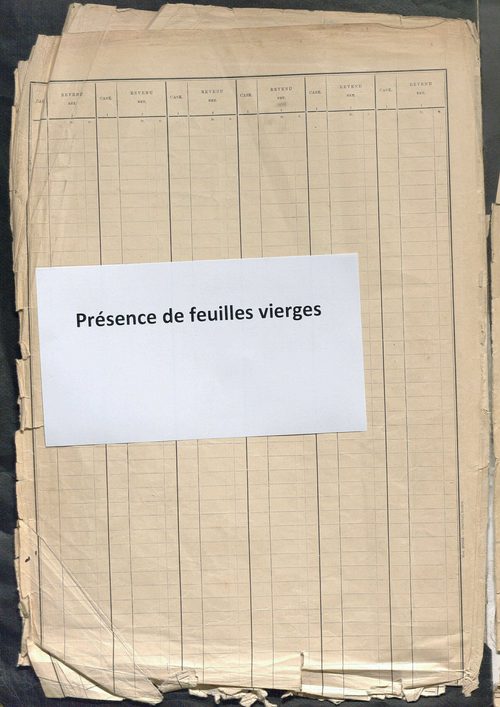 Tableau présentant la valeur locative réelle, le revenu net imposable et le nombre de propriétés bâties ; récapitulation ; table alphabétique des propriétaires ; matrice des propriétés bâties, cases 1 à 624.