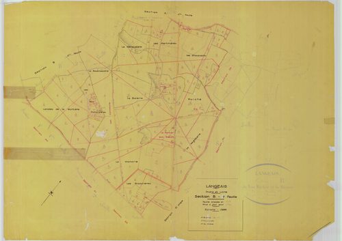 Section B, feuille 1
