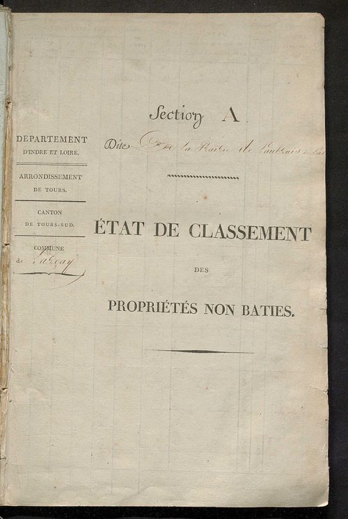 Sections A et B.