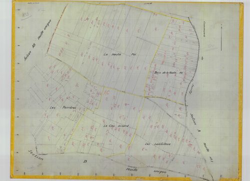 Section AC, feuille 3