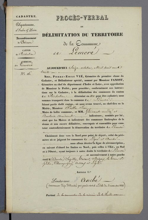 Lémeré (1831, 1945-1956)