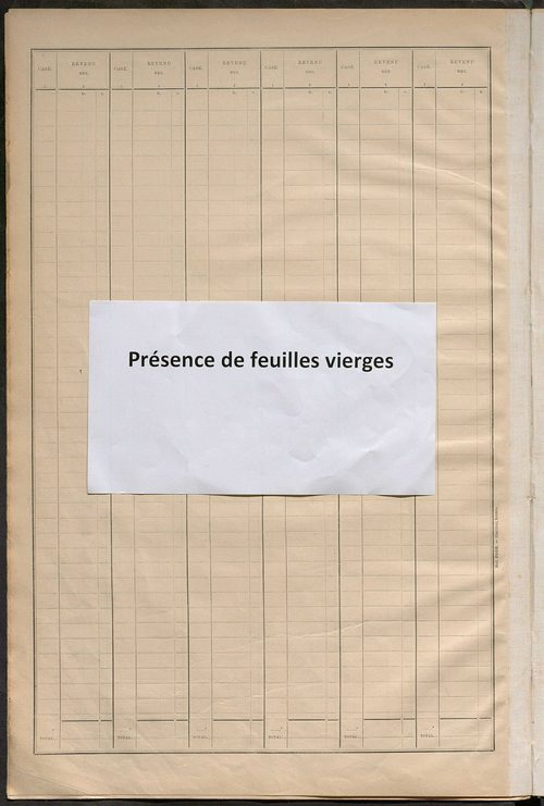 Matrice des propriétés bâties ; récapitulation ; table alphabétique des propriétaires.