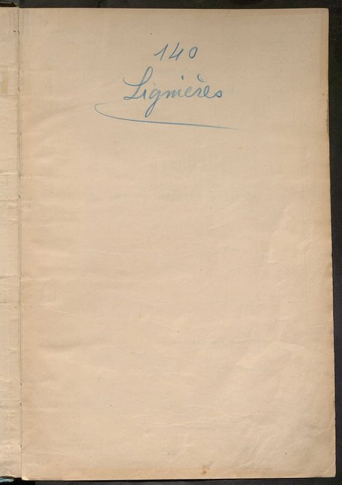 Matrice des propriétés bâties ; récapitulation ; table alphabétique des propriétaires.