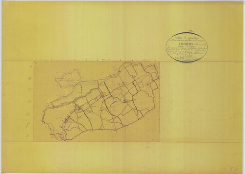 Tableau d'assemblage, feuille 2, plan napoléonien