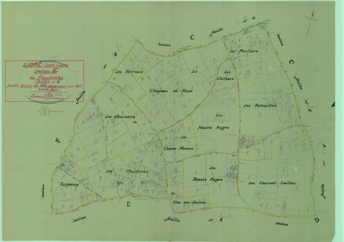 Section E, feuille 1