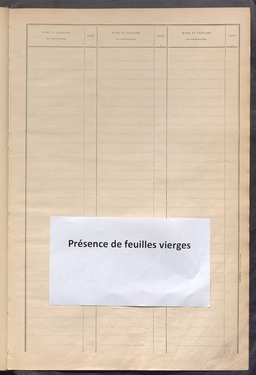 Matrice des propriétés bâties ; récapitulation ; table alphabétique des propriétaires.