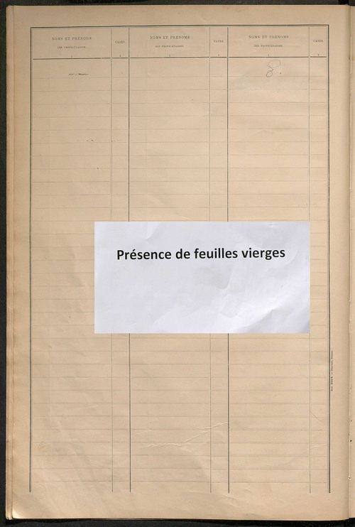 Matrice des propriétés bâties ; récapitulation ; table alphabétique des propriétaires.