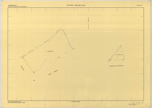 Section ZA, feuille 1