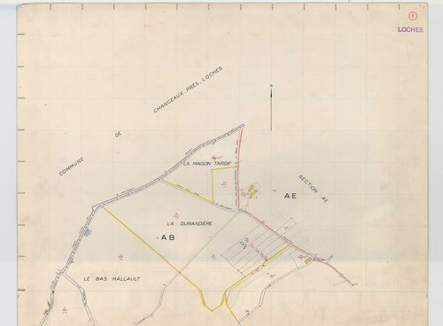 Section AB, plan 1
