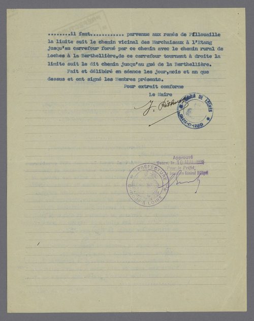 Loches (1824, 1937)