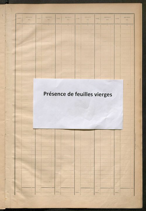 Matrice des propriétés bâties ; récapitulation ; table alphabétique des propriétaires.