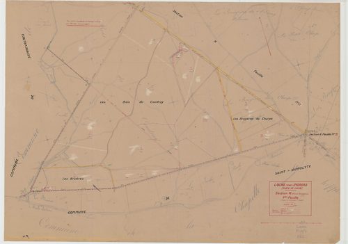 Section K, feuille 1