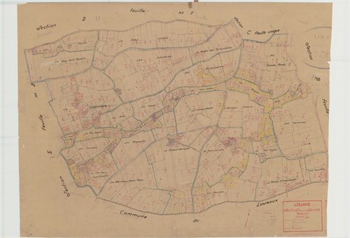 Section E, feuille 1