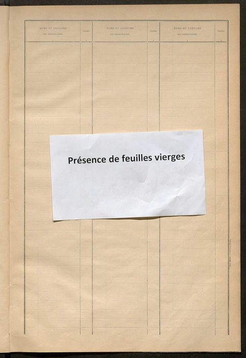 Matrice des propriétés bâties ; récapitulation ; table alphabétique des propriétaires.