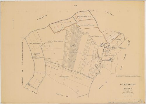 Section Z, feuille 1a