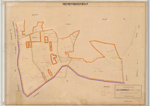 Section DR, feuille 2