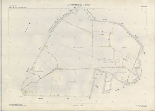 Section ZB, feuille 1