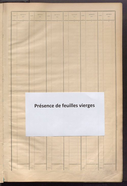 Matrice des propriétés bâties ; récapitulation ; table alphabétique des propriétaires.