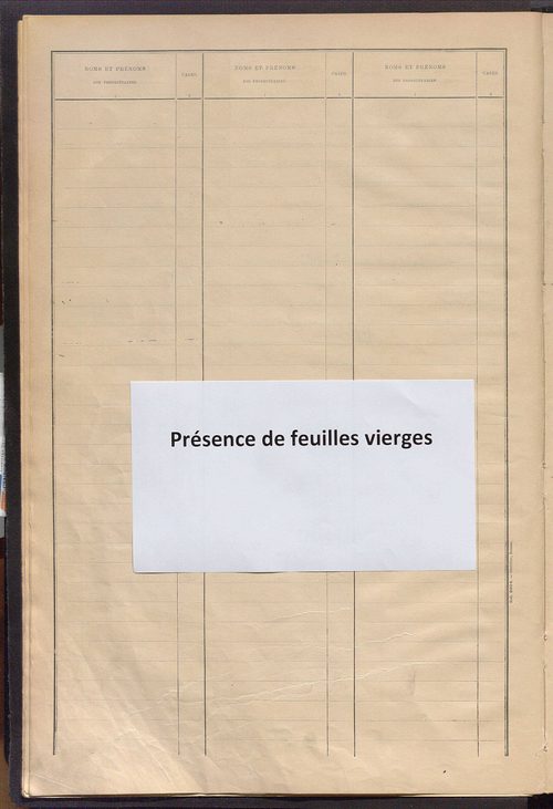 Matrice des propriétés bâties ; récapitulation ; table alphabétique des propriétaires.