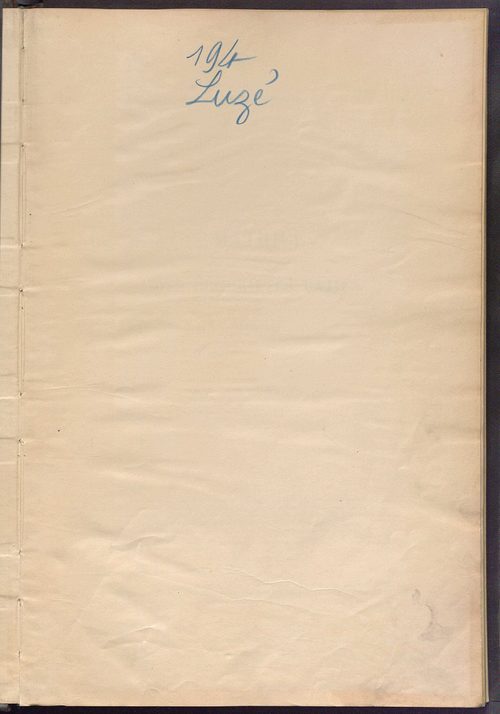 Matrice des propriétés bâties ; récapitulation ; table alphabétique des propriétaires.