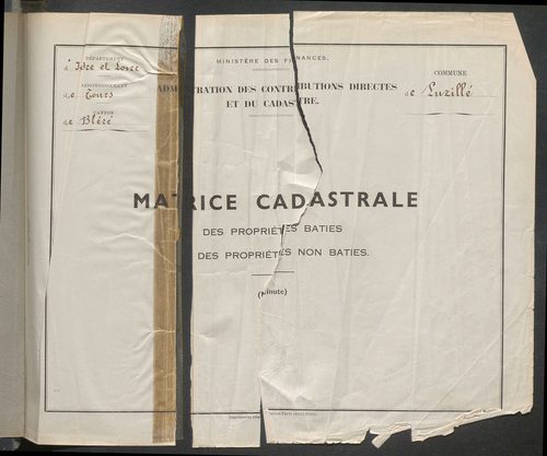 Table des comptes de la matrice. Comptes actifs personnes morales et A - Be.