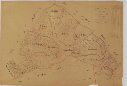 Section E, feuille 1
