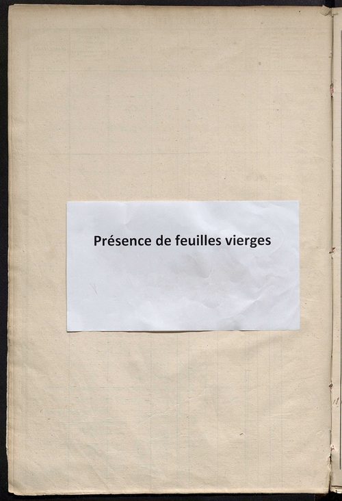 Registre présentant les augmentations et les diminutions survenues dans les contenances et les revenus portés sur les matrices cadastrales, 1831-1914 ; récapitulation des contenances et des revenus imposables, 1828 ; matrice des propriétés foncières, fol.