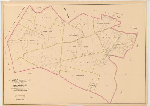 Section GR, feuille 3bis