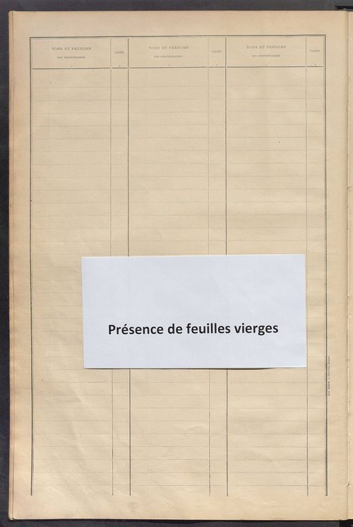 Matrice des propriétés bâties ; récapitulation ; table alphabétique des propriétaires.