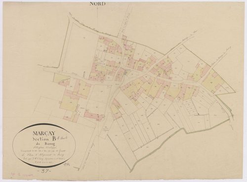 Plan d'alignement, développement section B