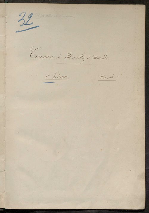 Matrice des propriétés non bâties ; tableau présentant les augmentations et les diminutions survenues dans la matière imposable ; récapitulation ; table alphabétique des propriétaires.