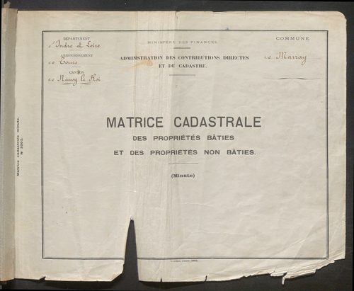 Table des comptes de la matrice. Comptes actifs personnes morales et A - L.