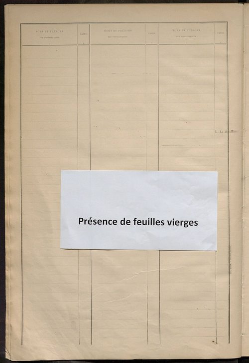 Matrice des propriétés bâties ; récapitulation ; table alphabétique des propriétaires.