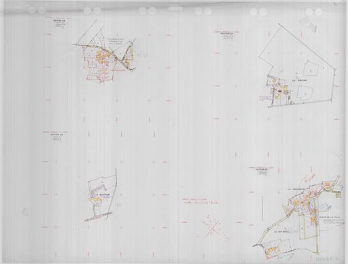 Sections ZR et ZS, croquis 13 a 16