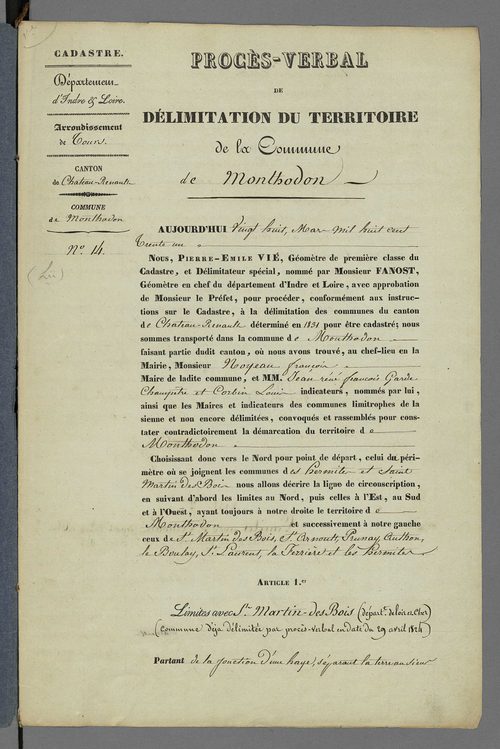 Monthodon (1831, 1935-1936)