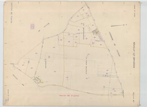 Section BC, feuille 1a