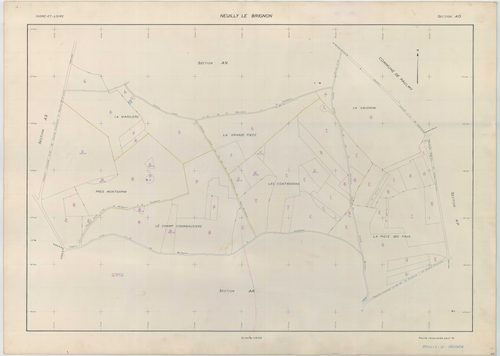Section AO, feuille 1