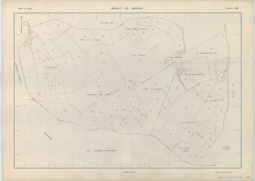 Section AR, feuille 1