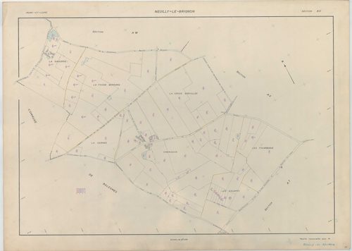 Section AV, feuille 1