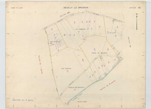 Section AL, feuille 1b